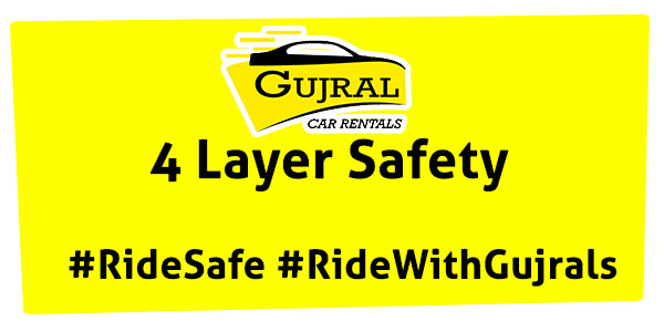 Gujral Car Rentals 4 Layer Safety to fight COVID